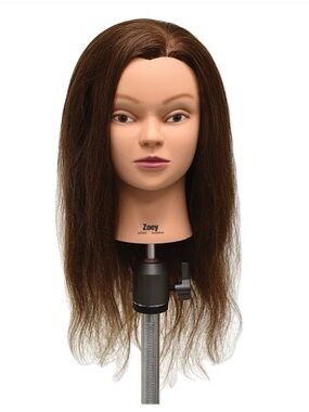 Celebrity “Zoey” Brown Practice Hairdressing Mannequin Head